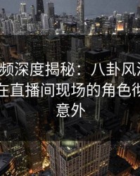 樱花视频深度揭秘：八卦风波背后，主持人在直播间现场的角色彻底令人意外